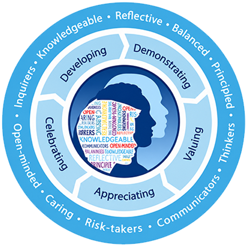 Learner profile in action diagram