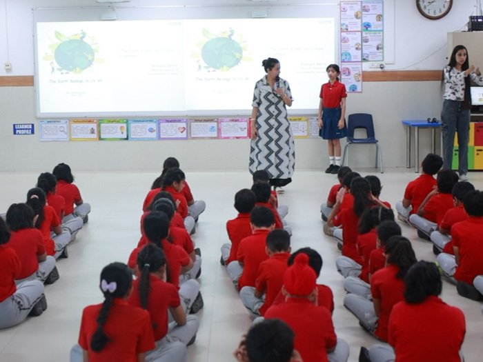 Teachers at Podar International School